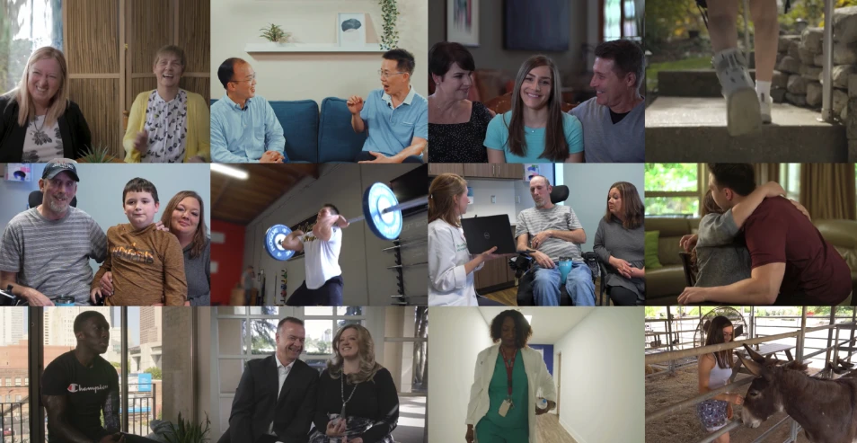Collage of patients