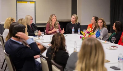 People at a conference table