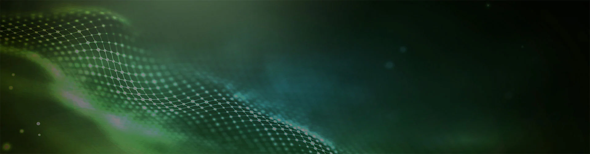Mesh texture on green and blue background
